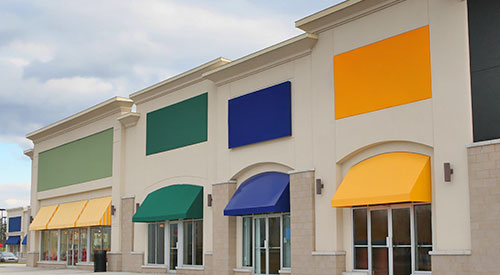 Commercial awning project