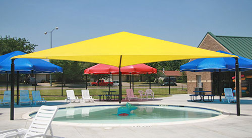 Pool shade canopy project